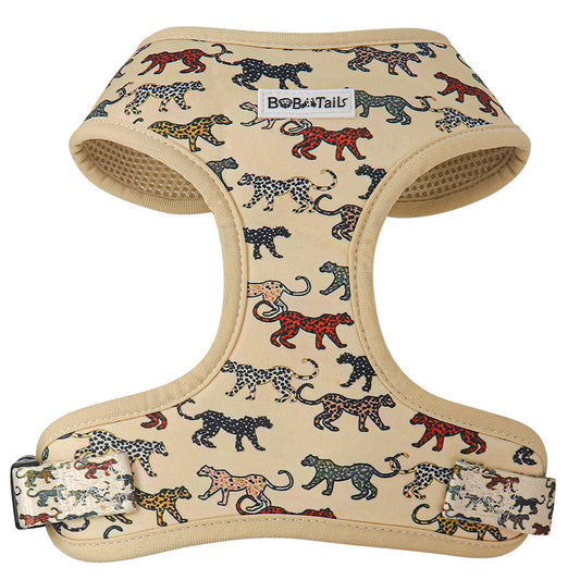 Bobotails Dog Harness,No Pull Pet Harness with Dog Leash Clips, Adjustable Soft Padded Dog Vest, Airmesh Breatheable Pet Cotton material Vest with Easy Control for Dog Walking Essentials and Camping kits