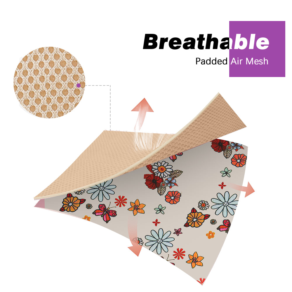 Bobotails Dog Harness, No-Pull Puppy harness with Leash Clips, Adjustable Soft Padded Dog Vest, Airmesh Breatheable Pet Cotton material Vest with Easy Control for Small and Medium Dogs