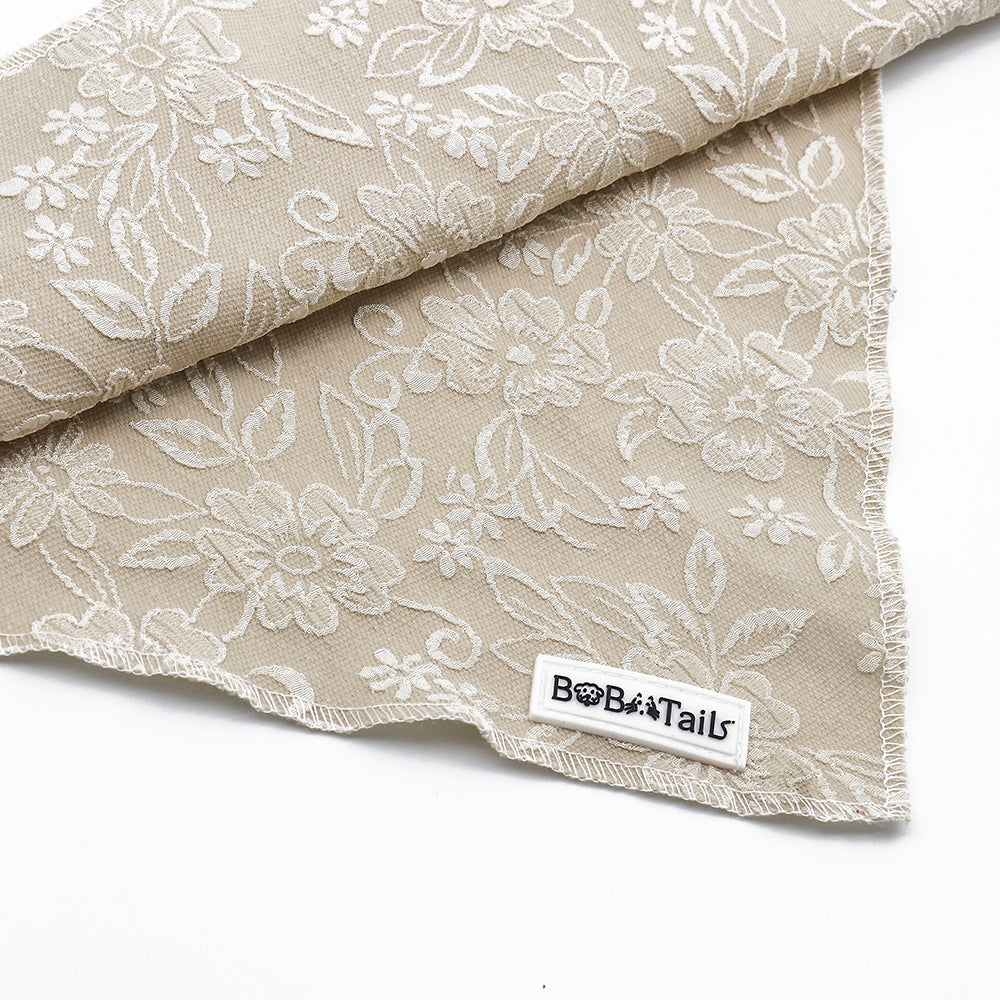 Bobotails birthday dog bandana Morning Glory Dog Scarf Adjustable Bib Handkerchief Accessories for big brother bandana for dog