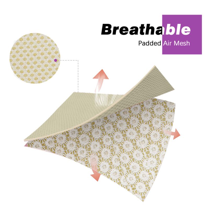 aire mesh breathable fabric to made dog and owner accessories