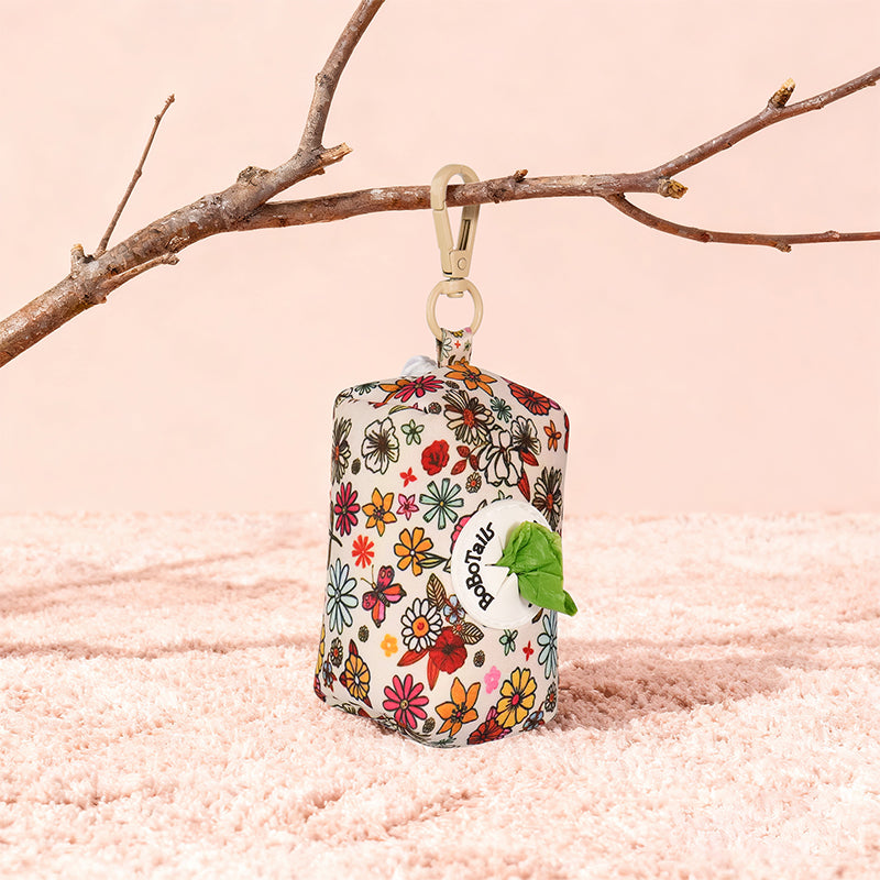 flower printed dog harness for walking matching the harness and owner accessories for daily dog walks