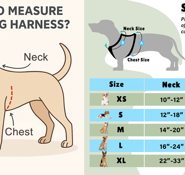 How to Measure for Dog Harness?