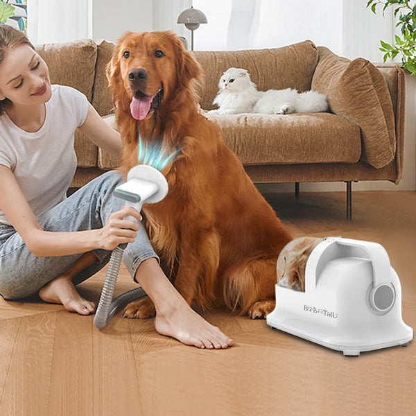 pet grooming device for stress free groom