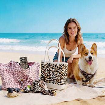 Bobotails beach collection for matching dog and owner outfits