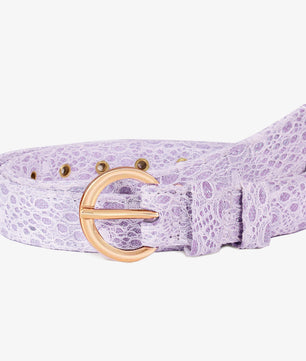 Lavender Lace Woman Matching Belts