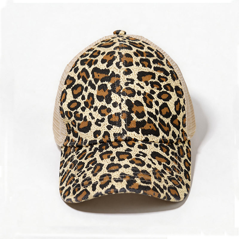 Leopard Print Baseball Cap - Matching Dog & Owner Style