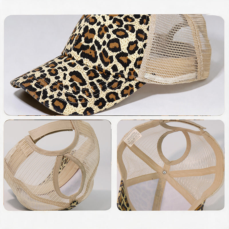 Leopard Print Baseball Cap - Matching Dog & Owner Style