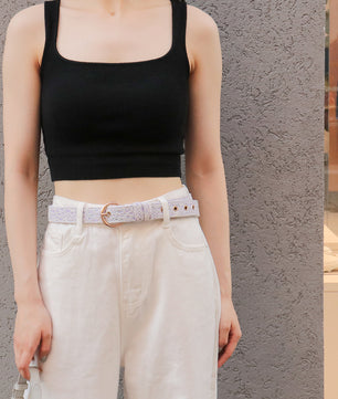 Lavender Lace Woman Matching Belts