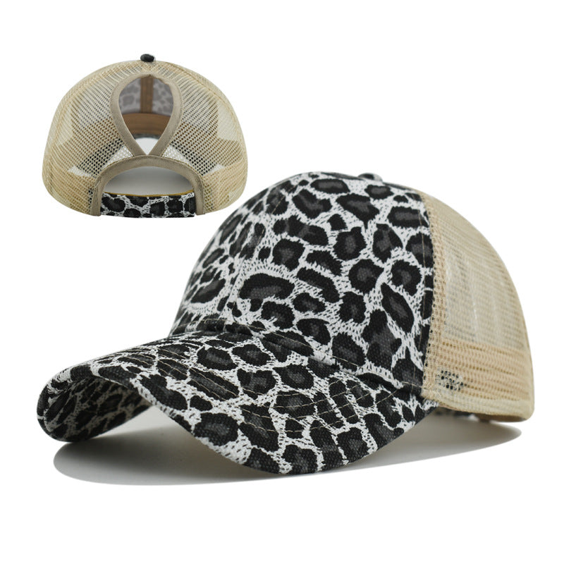 Leopard Print Baseball Cap - Matching Dog & Owner Style