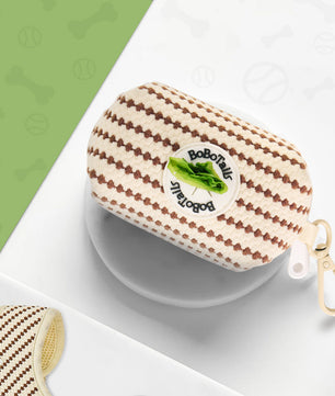 Small Grain Dog Poop Bag Holder – Leash Attachment Dispenser for Dogs