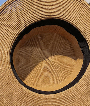 Leopard Print Straw Hat - Matching Dog & Owner Style