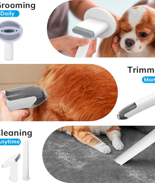 Pet Grooming Vacuum Kit