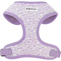 2024 Bobotails Lavender Purple New Collection Beauty of Lace No-Pull Pet Harness For Small Dogs and Medium Dogs  