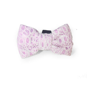 2024 Bobotails Lavender Purple New Collection Beauty of Lace Dog Bowties 