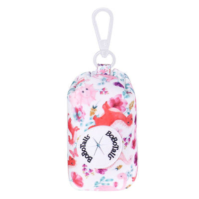 恐竜プリントの犬用うんち袋ホルダー