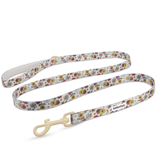 2024 Bobotails Flower Love  Printed small dog harness and leash set Christmas collection