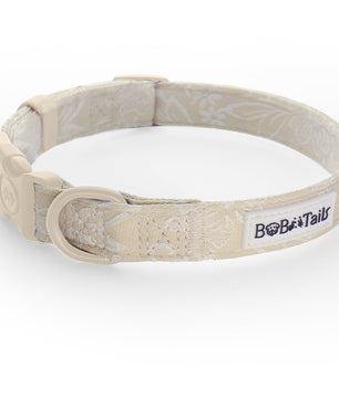 Bobotails Morning Glory of stylish and sturdy dog collar for pets of all sizes - adjustable and comfortable