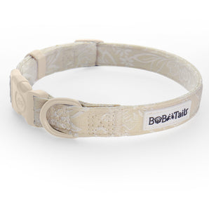 Bobotails Morning Glory of stylish and sturdy dog collar for pets of all sizes - adjustable and comfortable
