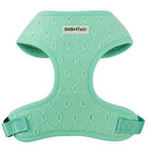 Bobotails No-Pull Pet Harness with 2 D-ring buckle.Adjustable Soft Padded Dog Vest,Reflective,Air-mesh Breatheable soft Polyster Pet Vest with Easy Control Handle for Small ,Medium Dogs