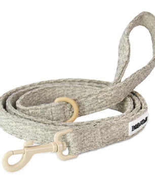 chunky knitted dog lead for medium size dog