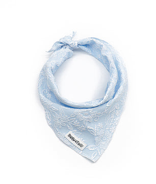 Bobotails birthday dog bandana Morning Glory Dog Scarf Adjustable Bib Handkerchief Accessories for dog first birthday