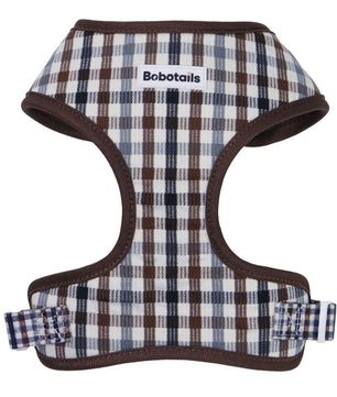 Plaid Dog Harness — No-Pull Vest for Small & Medium Dogs