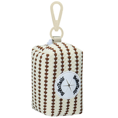 Small Grain Dog Poop Bag Holder – Leash Attachment Dispenser for Dogs