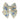 Butterfly Printed Bow Ties for Small Dogs