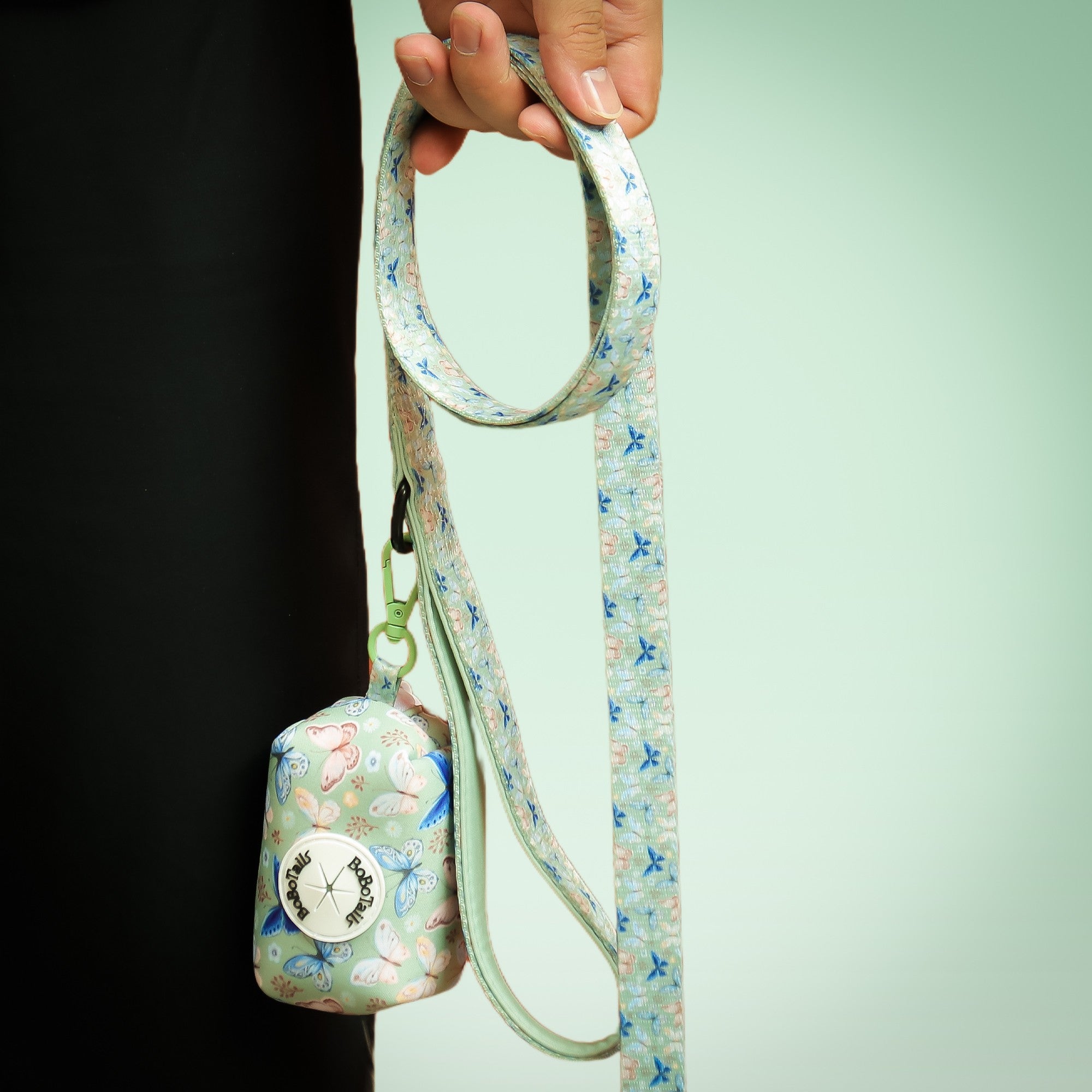 Butterfly Printed Dog Poopbag Holder