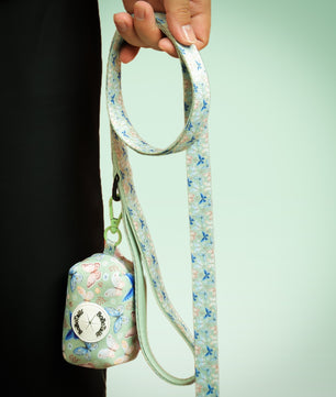 Butterfly Printed Dog Poopbag Holder