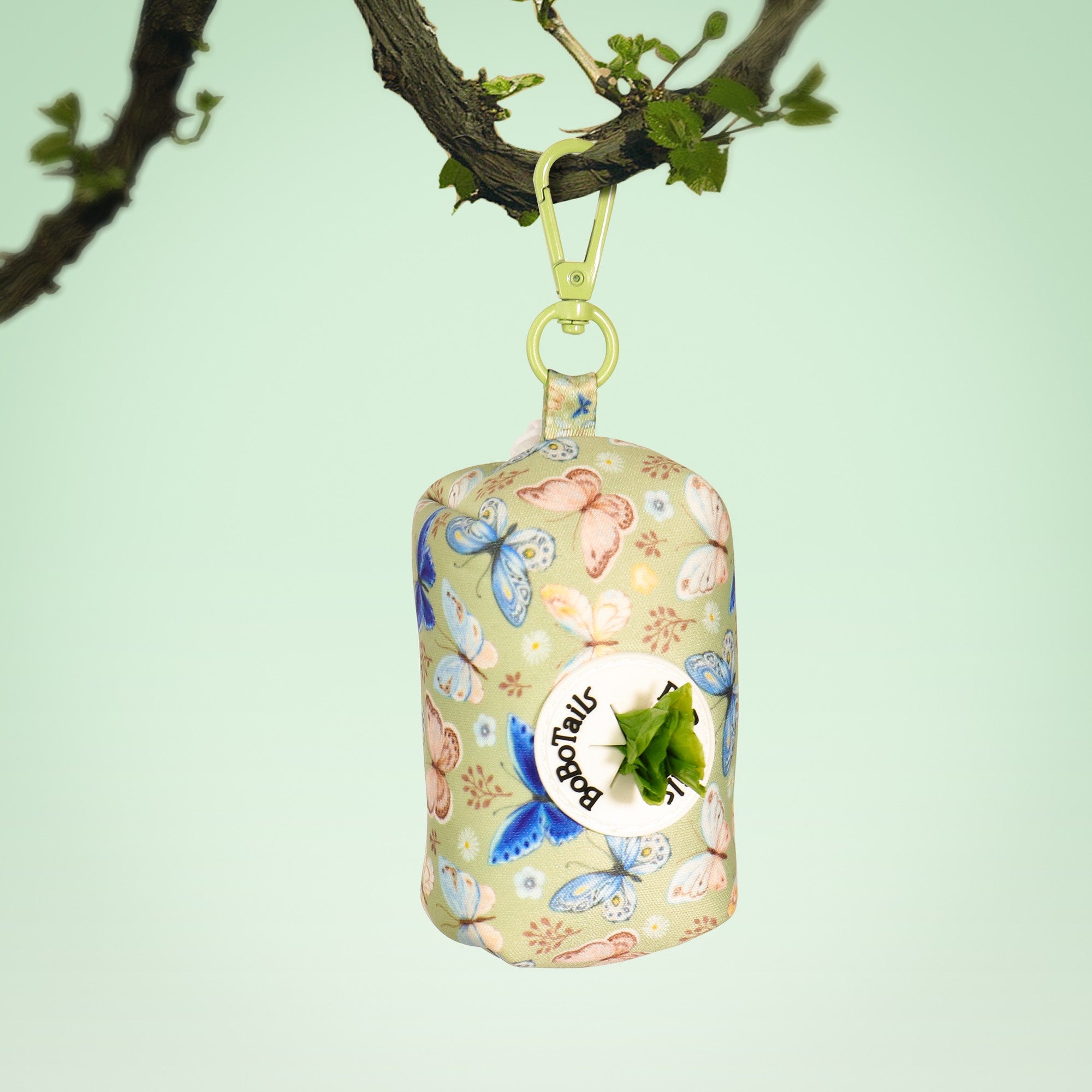 Butterfly Printed Dog Poopbag Holder