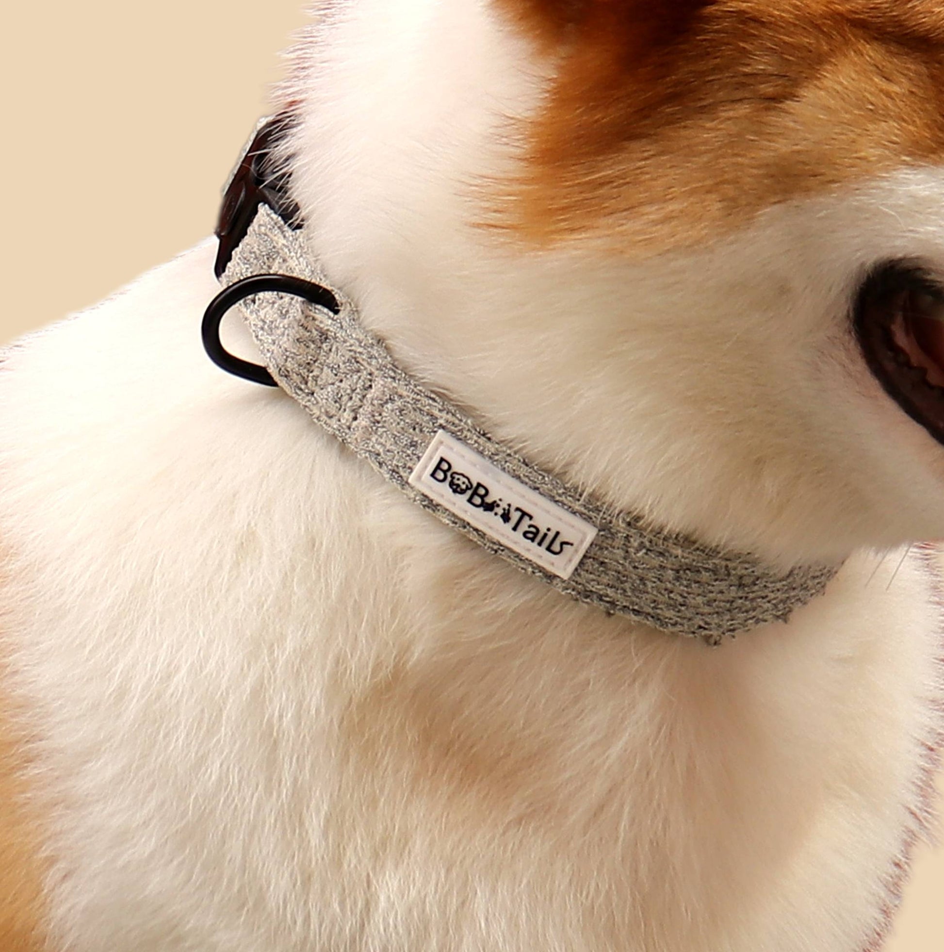 Chunky Knit Dog Collar – Soft Adjustable Collar for Small & Medium Dogs