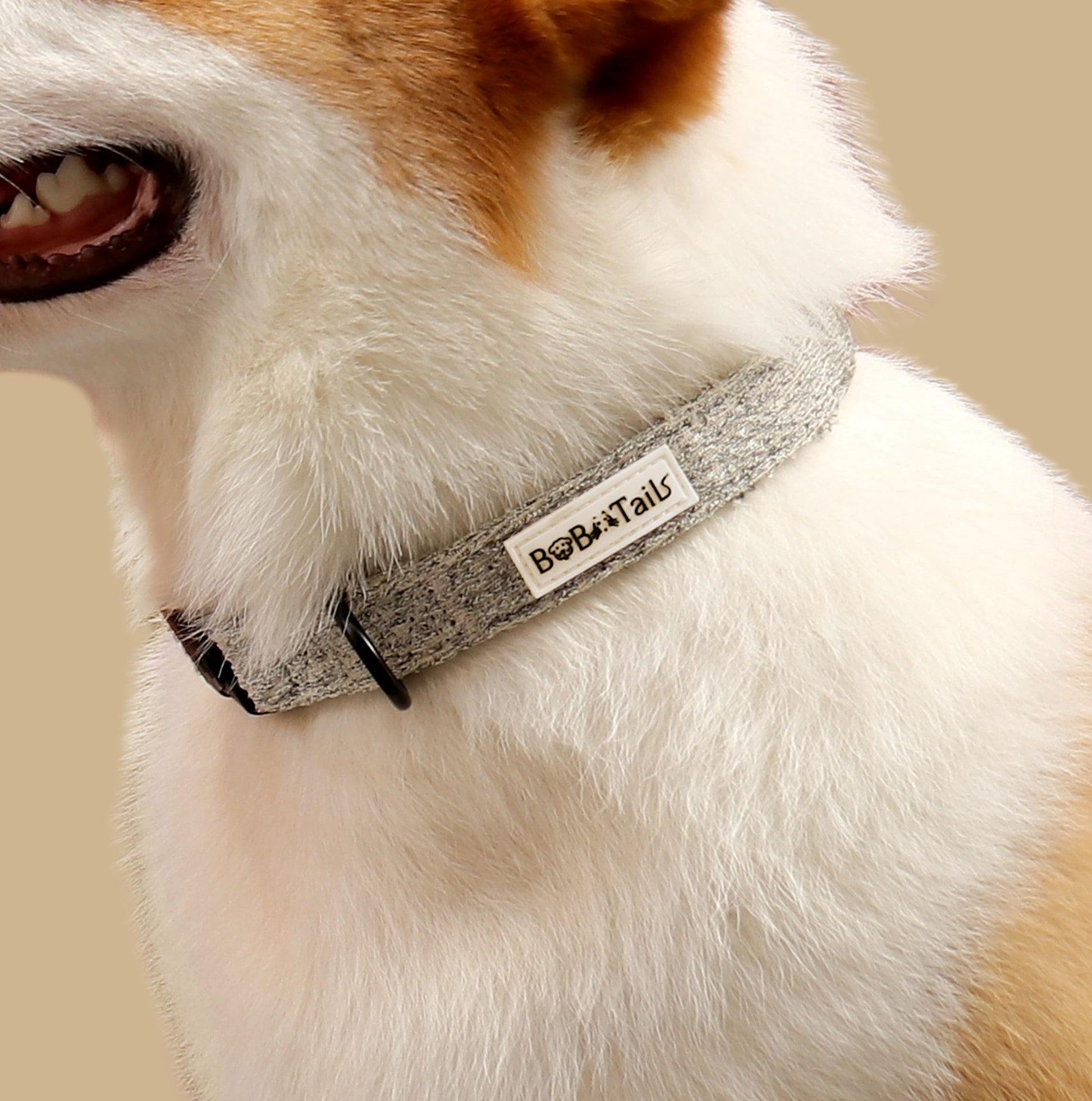 Chunky Knit Dog Collar – Soft Adjustable Collar for Small & Medium Dogs