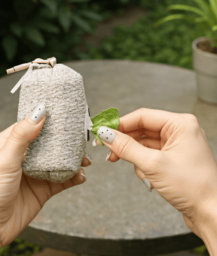 Chunky Knitted Dog Poop Bag Holder