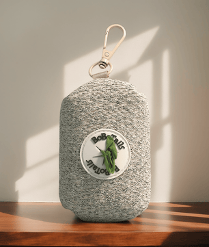 Chunky Knitted Dog Poop Bag Holder