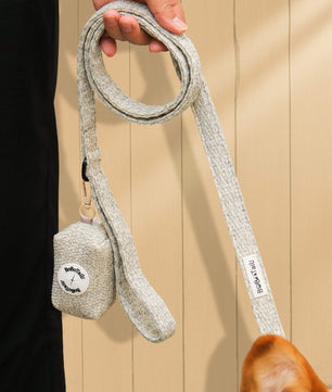 chunky knitted dog trainning leash ideal for small and medium size dog