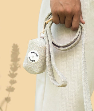 Bobotails chunky knitted slip leash for small dog