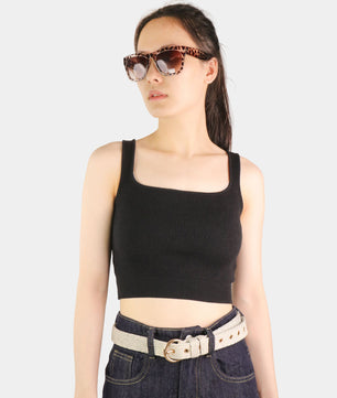 Bobotails chunky knitted women's belt  matching dog harness and leash set