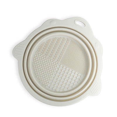 折りたたみ式犬用水とスナックボウル