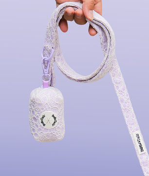 Lavender Dog Poopbag Holder
