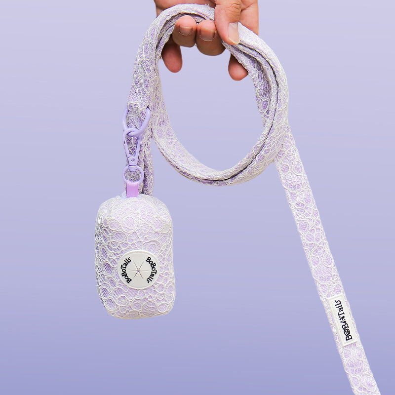 Lavender Dog Poopbag Holder