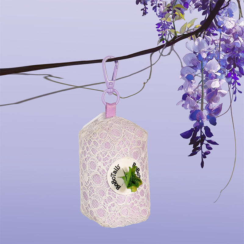 Lavender Dog Poopbag Holder