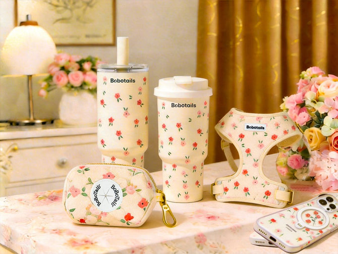 matching thermos bottle set for dog owners lifestyle accessories