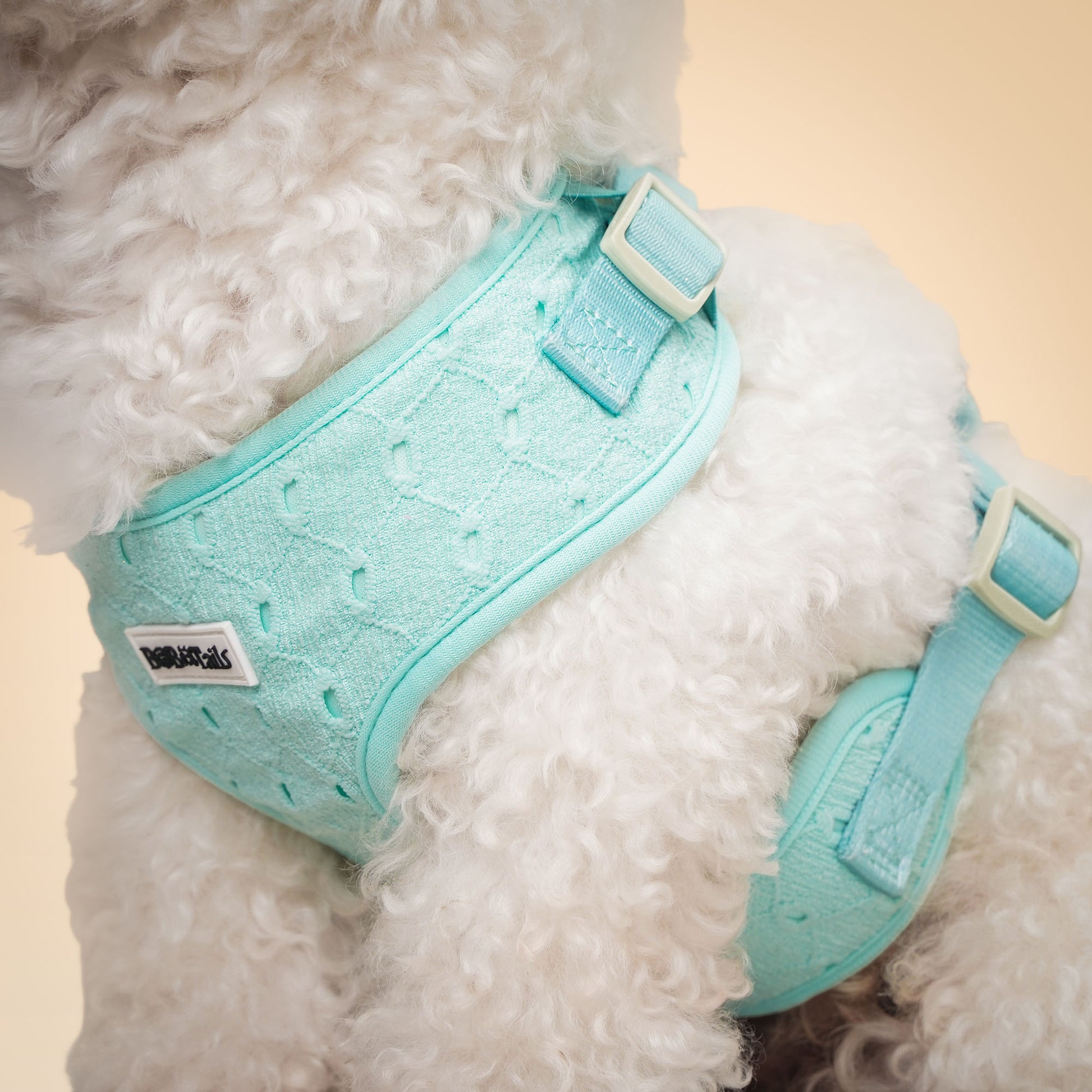 Silk Embroidery No Choke Dog Harness