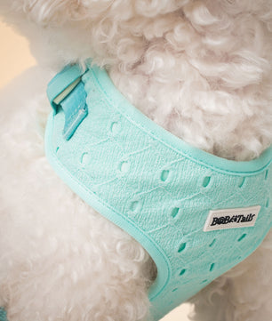 Silk Embroidery No Choke Dog Harness