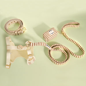 Woven Fabric Design Dog Matching Sets