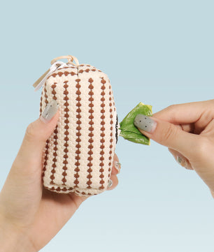 small grain dog poop bag dipenser  