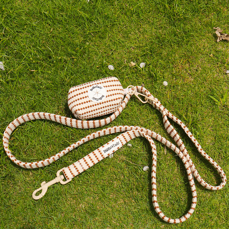 Bobotails small grain dog running leash for small size dog