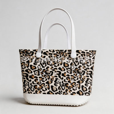 Leopard Print EVA Beach Basket - Matching Dog & Owner Style