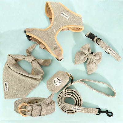 Chunky Knitted 7-Piece Matching Set for Dogs & Pet Parents